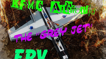 "The Grey Jet" - FPV FunJet KFM6 Build & Maiden Flight