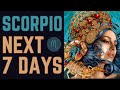 Scorpio ur gifted  sitting on a goldmine cant help but stop  stare at u next 7 days