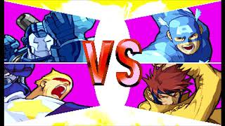 Marvel vs Capcom 1 ( Arcade ) - Captain Commando / War Machine Playthrough ( Feb 23, 2020 ) Wealth