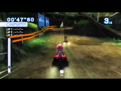 Wii「ゴーバケーション」バギーライド　プレイ動画