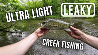 Ultralight Creek Fishing