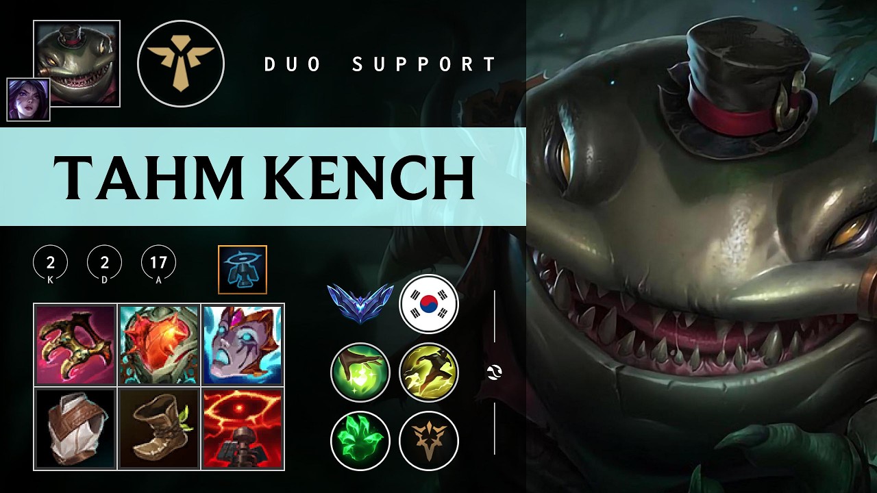 Tahm Kench Support vs Janna - KR Diamond Patch 26.03
