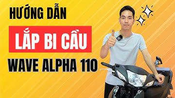 Lắp đèn bi cầu mini sáng nhất 2025 lên Wave A 110. Cực dễ xem là biết làm tại nhà