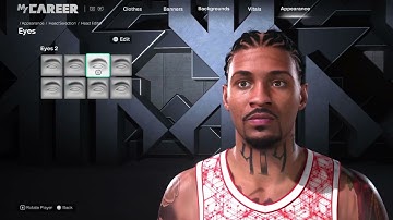 Best Allen Iverson face creation  NBA 2k26