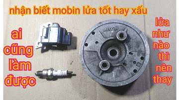 Cách nhận biết ic đánh lửa (mobin) còn tốt hay hỏng .Đo kiểm tra cuộn đánh lửa máy cắt cỏ.