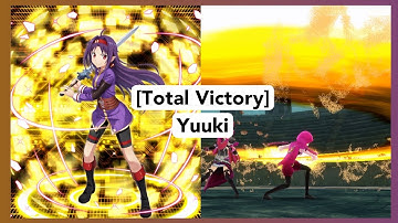 【SAOIF】[Total Victory] Yuuki (Earth | Slash | All Foes) Skill Animation