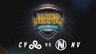 C9 vs. NV - Week 9 Game 2 | NA LCS Summer Split | Cloud9 vs. Team Envy (2017)