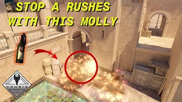 CS2 Anubis - Anti Rush Molotov for A Main