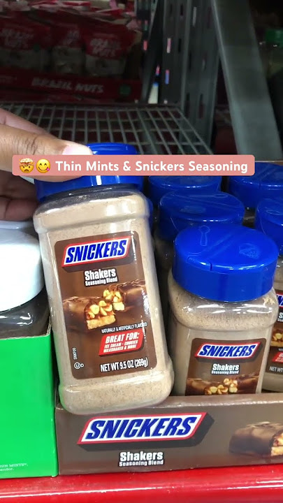 Snickers Shakers seasoning blend! #newdollartreefinds #dollartreefinds  #dollartree 