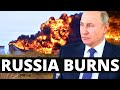 RUSSIA BURNS AS UKRAINE DESTROYS OIL SOURCES, CHAOS ERUPTS IN TEHRAN! Breaking War News The Enforcer
