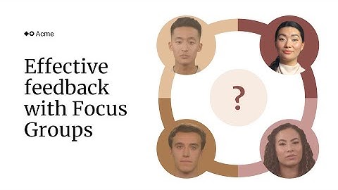 Customer Feedback Tools: Focus Groups (AI Video Template)