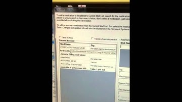 Amazing Charts medication reconciliation