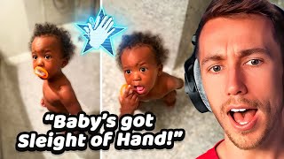 BABY GLITCHES IN REAL LIFE! Miniminter Reacts To Daily Dose Of Internet