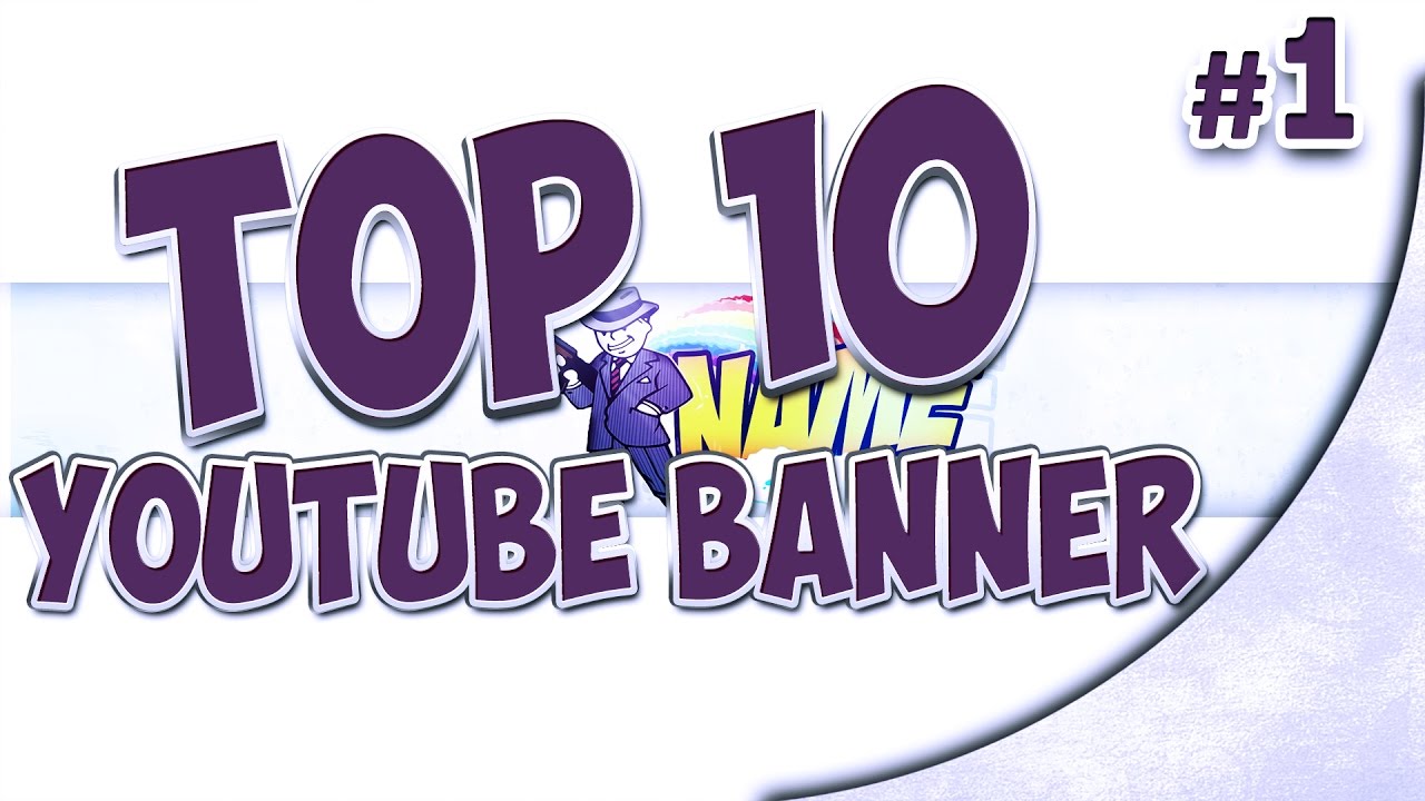 Top 10 Free Youtube Banner Templates 1 Free Download Youtube