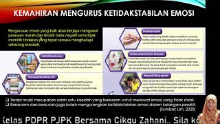 PJPK KSSM Tingkatan 5 Pengurusan Mental dan Emosi PJPK KSSM Tingkatan 5 Pengurusan Mental dan Emosi