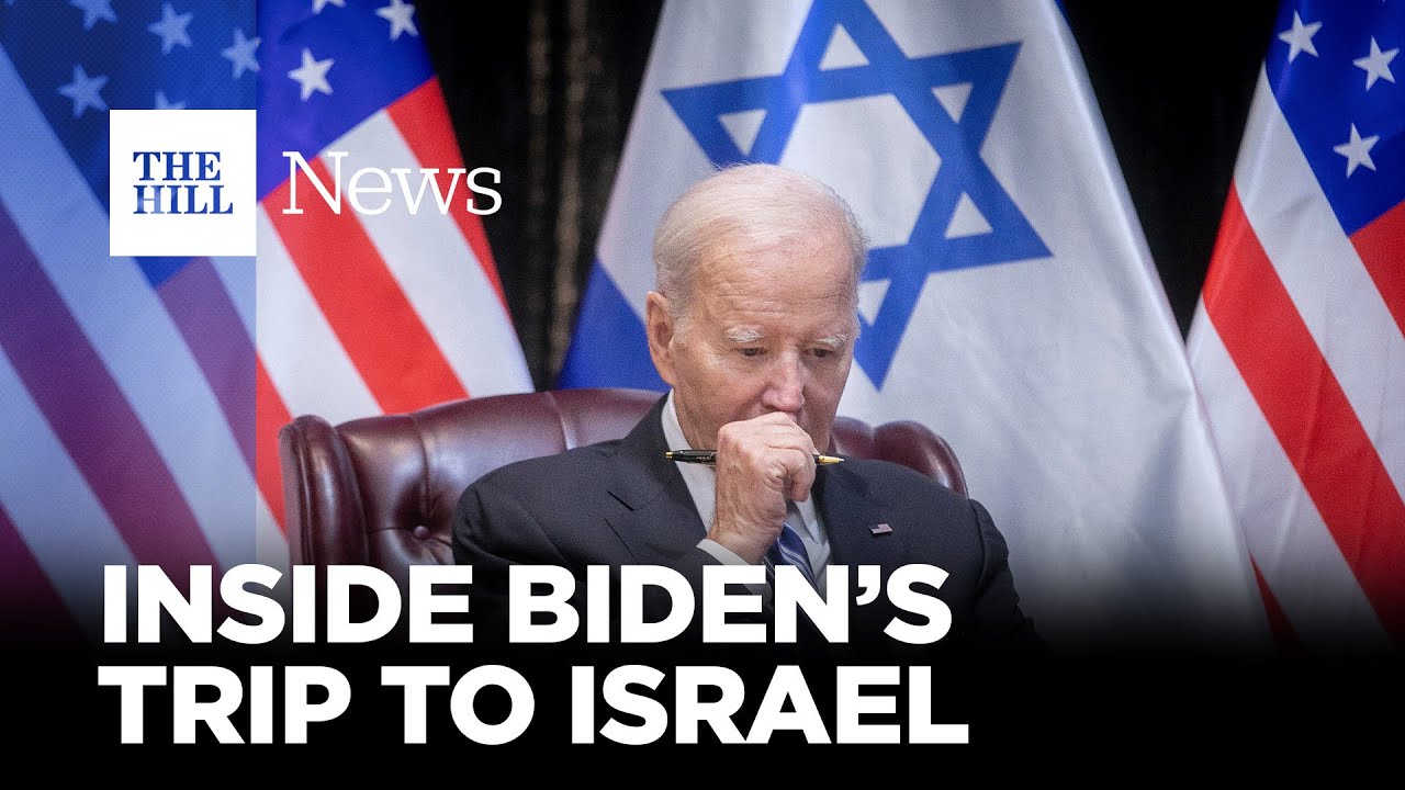 Biden Pledges Solidarity To Israel During Visit, Announces Humanitarian Aid For Gaza