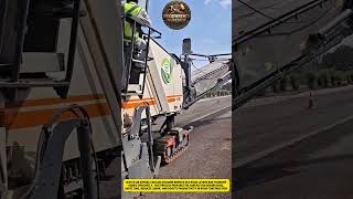 Asphalt Milling Machine in Action | Road Repair Process Explained