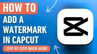 How to add Watermark in Capcut on PC & Mac [2024] Easy Tutorial screenshot 5