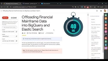 Offloading Financial Mainframe Data into BigQuery and Elastic Search || #gsp1153 || #2025 Solution