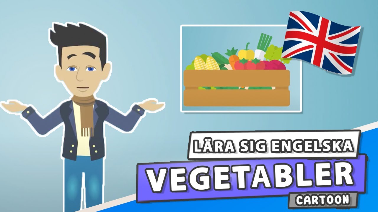 GRÖNSAKER 🇬🇧 LÄR DIG ENGELSKA