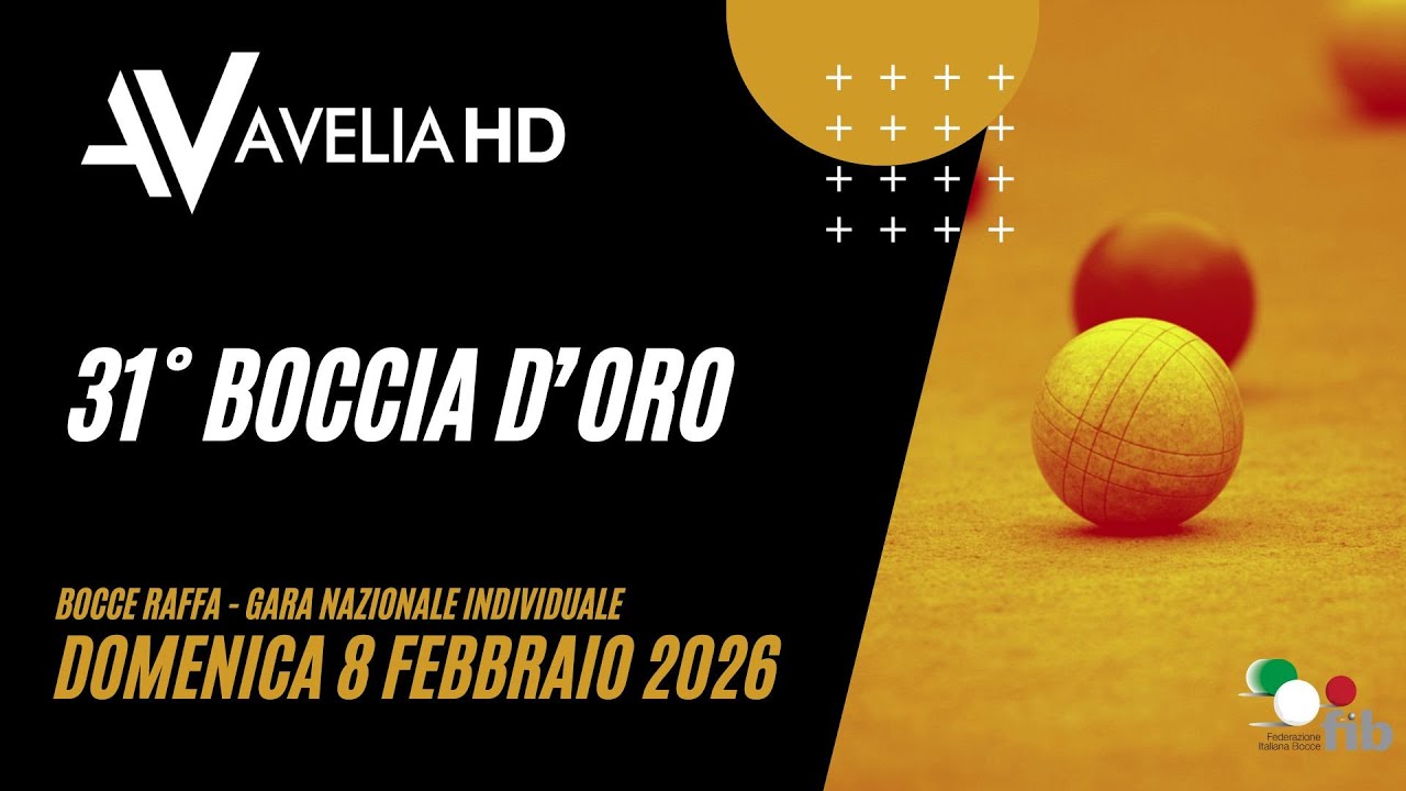 31° BOCCIA D'ORO
