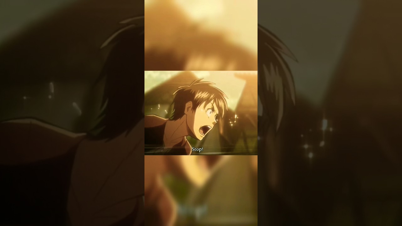 Eren Killed his mother 😭😭💔 