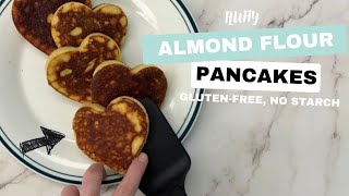 Fluffy Almond Flour Pancakes | Gluten-Free, Low-Carb