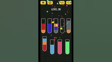 Water Sort Puzzle level 26 Walk-through Solutions | ENJOY PUZZLES