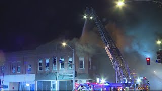 Multiple crews respond to downtown Osceola fire