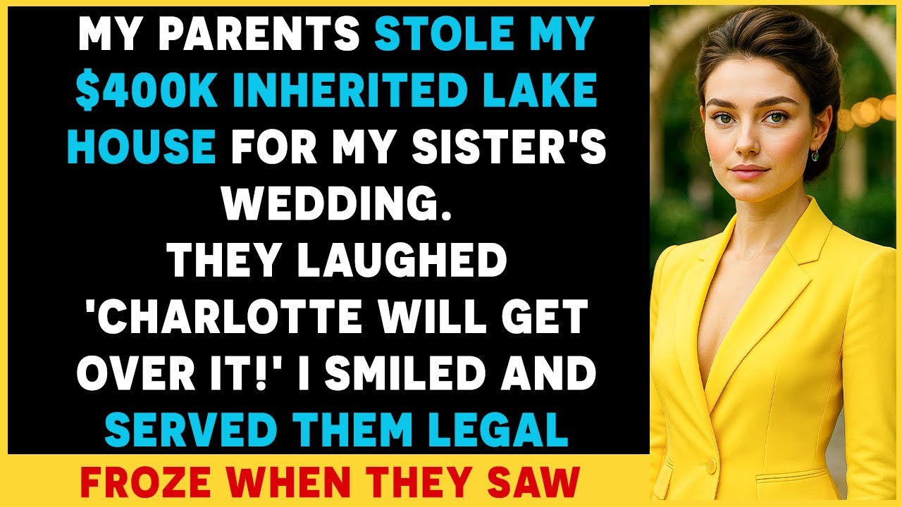 Моя семья украла мой дом у озера за 400 тысяч долларов на свадьбу моей сестры. Вы не поверите, ка...
