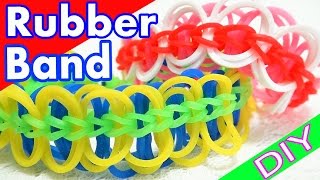 ファンルームがなくても出来る！ペン３本で作るシリコンバンドブレスレッド 【DIY:Rubber Band Bracelets】