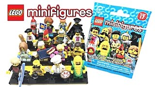 LEGO Minifigures Series 17 review! ALL 16 minifigures!