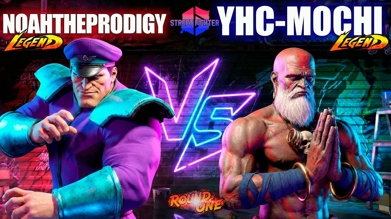 NoahTheProdigy (M. Bison) vs YHC-Mochi (Dhalsim) ▰ USA vs Japan! | SF6