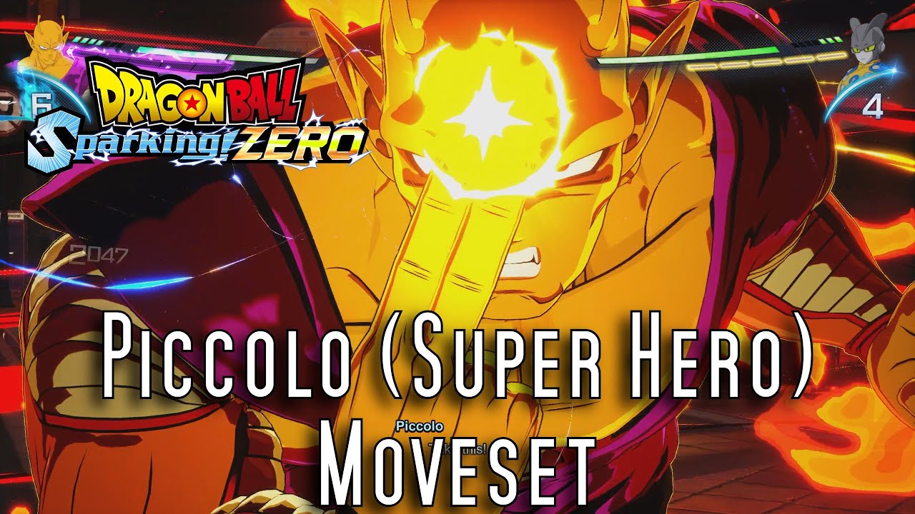Набор движений Dragon Ball Sparking ZERO Piccolo (Super Hero)