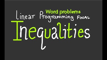 IB MYP 4-5: Linear Programming: Word problems (final part)