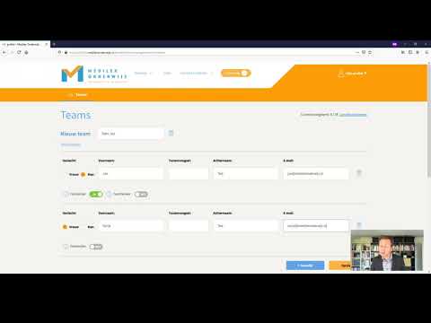Teamabonnement teamleden toevoegen en bewerken
