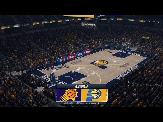 Phoenix Suns Vs Indiana Pacers NBA Live 19 Simulation