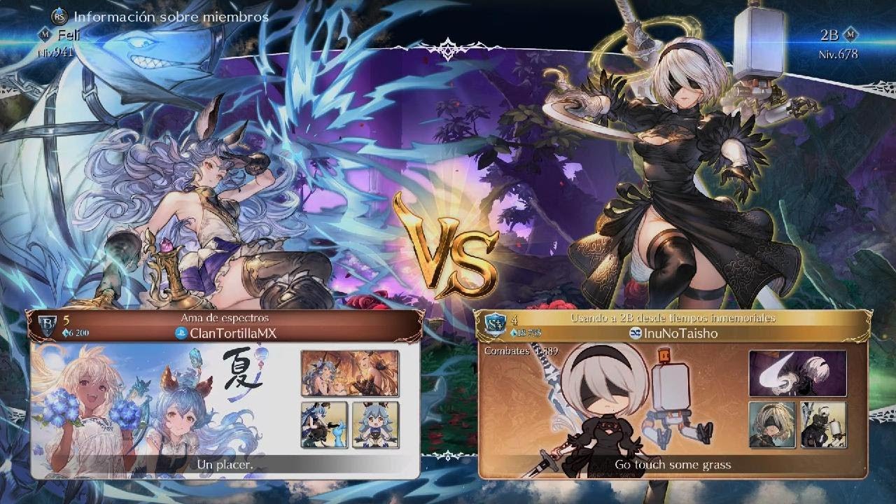 Granblue Fantasy Versus: Rising "Partidas En Linea"