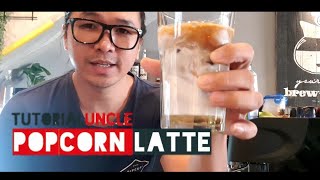 HOW TO MAKE A POPCORN LATTE