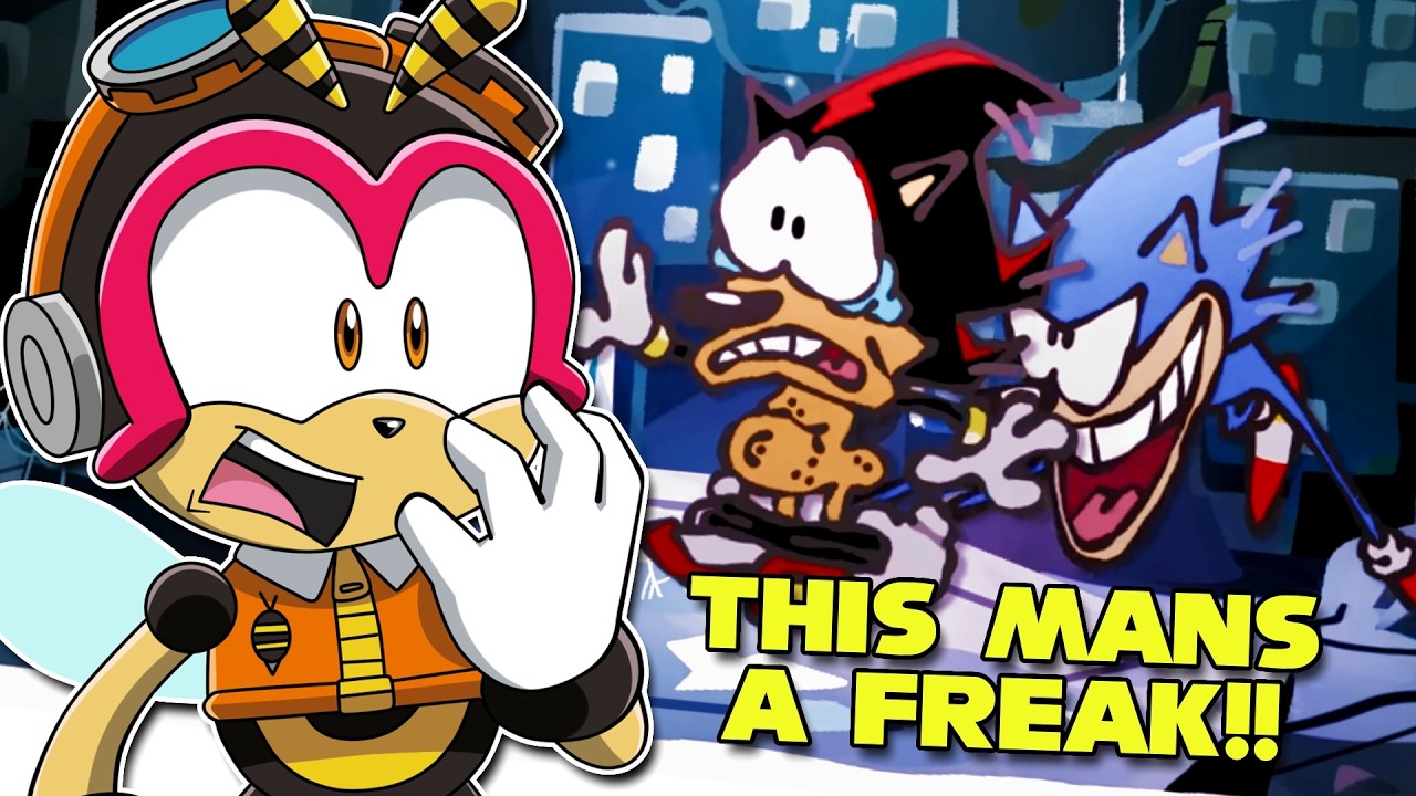 Сонадоу зашёл слишком далеко?? — Реакция Чарми на краткий обзор мультфильма «Соник Ёжик 3».