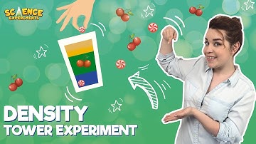 Sink or Float Density Tower Experiment | Amazing Layer Density Tower | Science Experiment For Kids