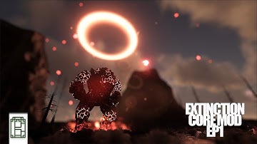 DAY 1 | ARK: Survival Evolved | Extinction Core Mod | EP1