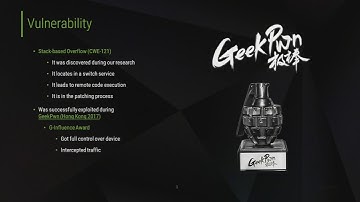 George Nosenko - How to cook Cisco: Exploit Development for Cisco IOS - Ekoparty 2017