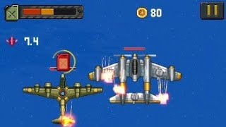 Airplane shooting game, Air war, Graphics game, P-4,5. screenshot 5