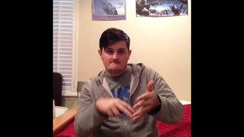 Michael Ward ASL II HW Unit #12 video