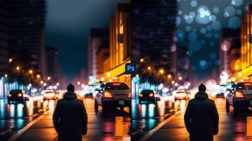 How To Created Simple Way to Create a Digital Bokeh Effect in Photoshop