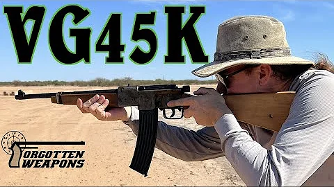 VG45K: Rheinmetall's 8mm Kurz Volksgewehr