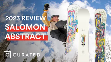 2023 Salomon Abstract Snowboard Review (2024 Same Tech; Different Graphic) | Curated