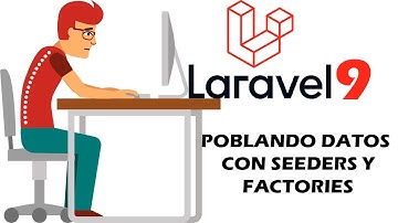 12. LARAVEL 9, Poblando con datos una base mediante SEEDERS  y FACTORIES