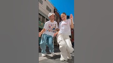 Back on 74 - DANCING IN JAPAN! 🇯🇵 Jasmin and James 🥰 #shorts #germany #australia #usa